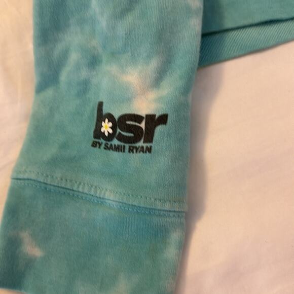 Revolve BSR Samii Ryan Don't Play Me Cropped Sweatshirt Size Medium - Picture 7 of 7